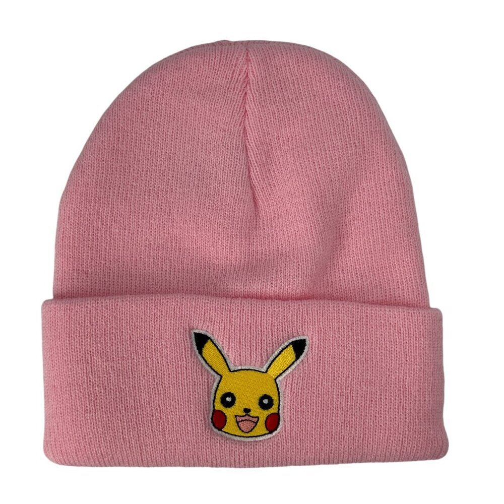Pikachu Beanie Hat Toque Winter Head Warm Acrylic